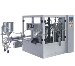 給袋式火鍋料自動(dòng)包裝機(jī)
