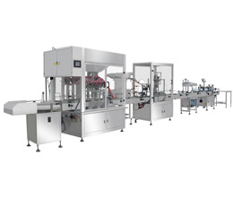 6頭活塞式醬料灌裝旋蓋生產(chǎn)線