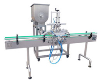 攪拌式雙頭顆粒醬料灌裝機(jī)
