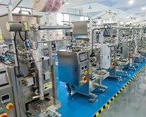 火鍋底料包裝機(jī)廠房展示